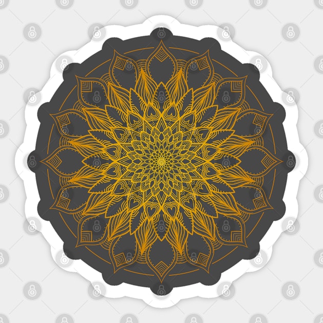 Beauty Luxury Mandala Sticker by kimutkirby